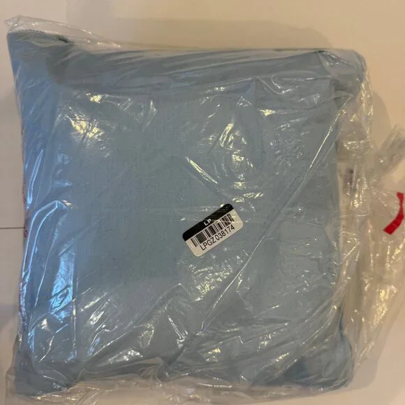 12"x12" Beaded Classic Rose Square Throw Pillow Green/Blue - kate spade new - Picture 6 of 7